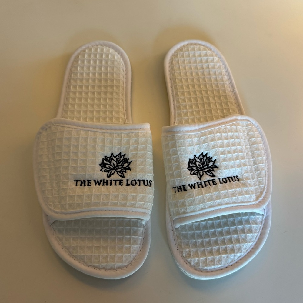 BRAND NEW The White Lotus Slippers